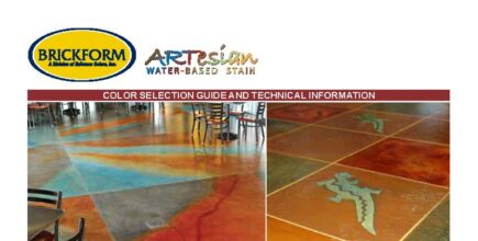 ARTesian Stain Color Card