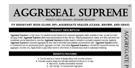 Aggreseal Supreme