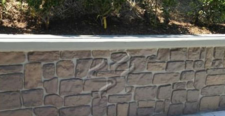 Ashlar Stone Wall Form Stamp