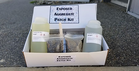 Exposed Aggregate Patch Kit