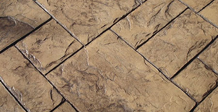 Grand Ashlar Slate Stamp