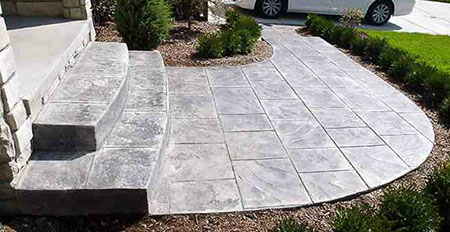 Walkway Slate Stamp